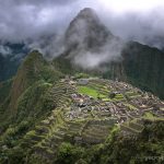 Machu Picchu sunlit peru