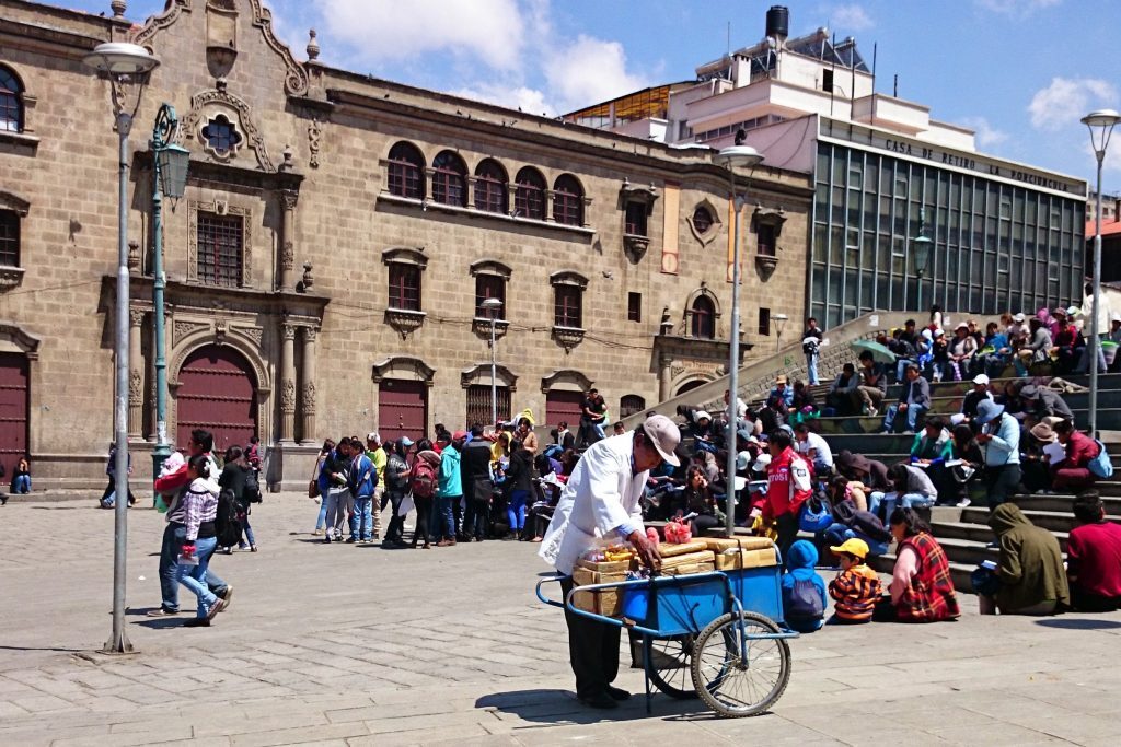 Plaza San Francisco La Paz Bolivia