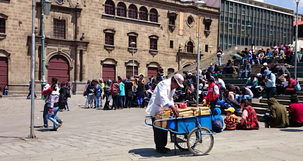 Plaza San Francisco La Paz Bolivia