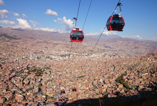 Cable Car Teleferico La Paz Bolivia