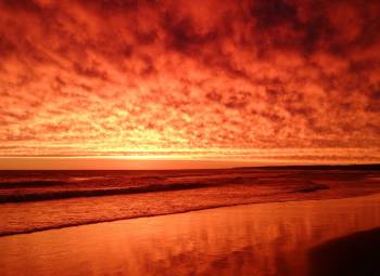 Cabo Polonio sunset Uruguay