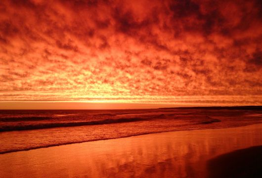 Cabo Polonio sunset Uruguay