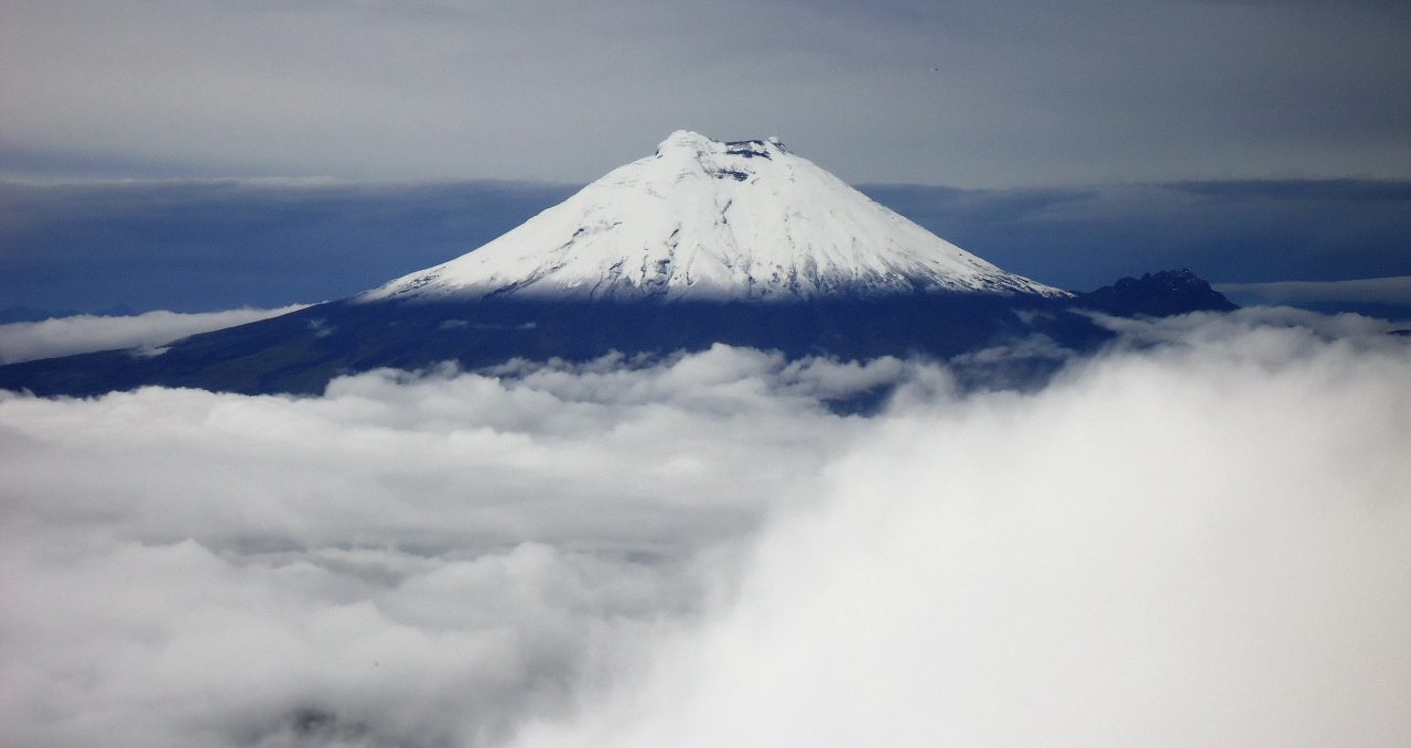 Cotopaxi above Clouds Ecuador