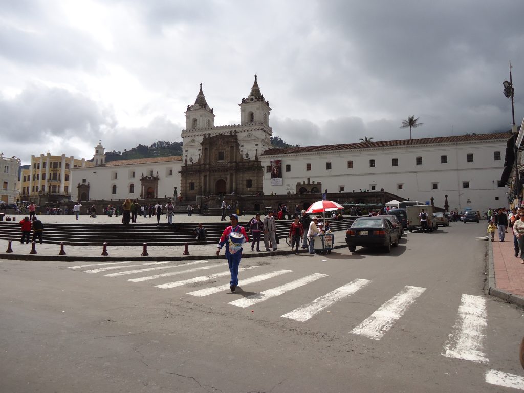 San Francisco Square Quito Ecuador