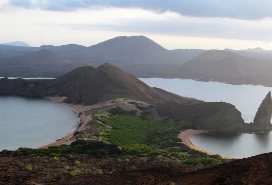 Pinnacle rock from Bartolome Galapagos Ecuador