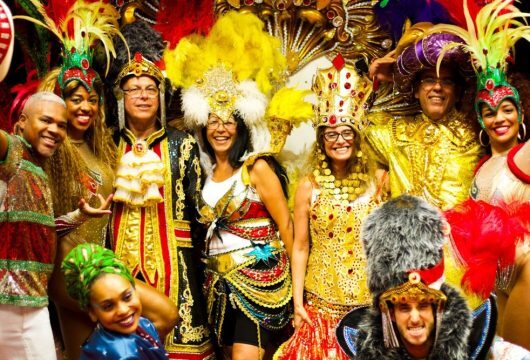 Carnival dancers Rio Brazil