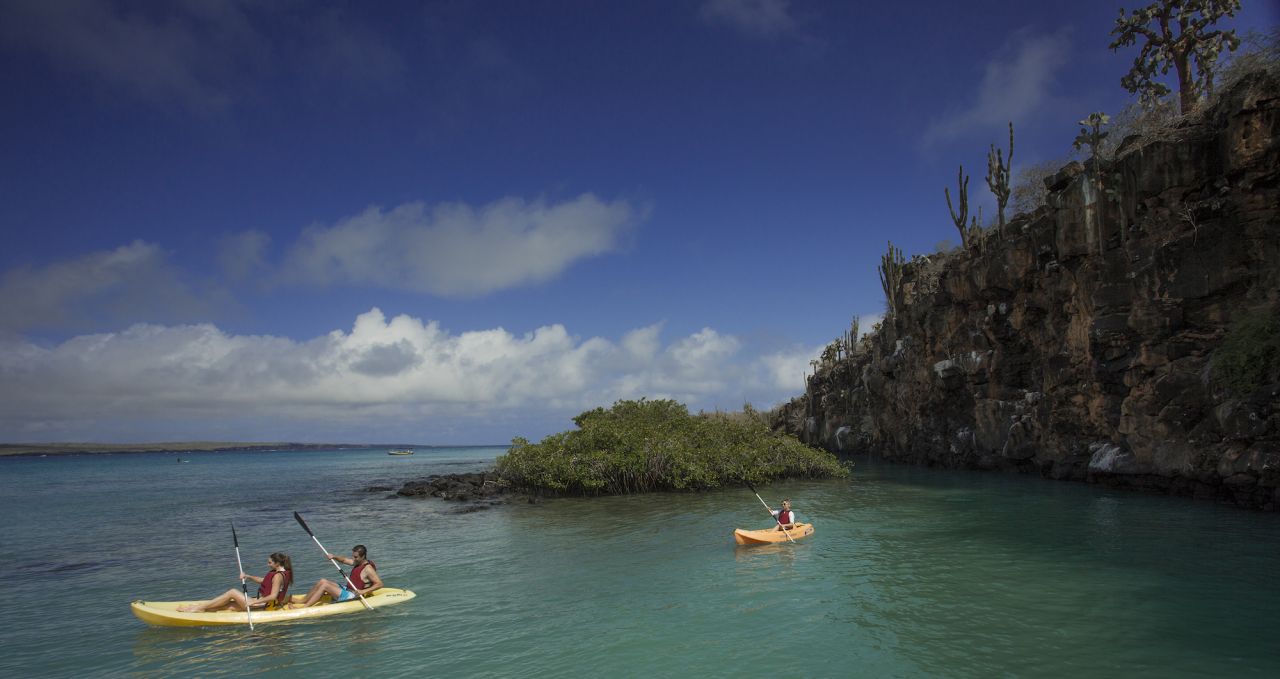 Finch Bay kayak trip Galapagos