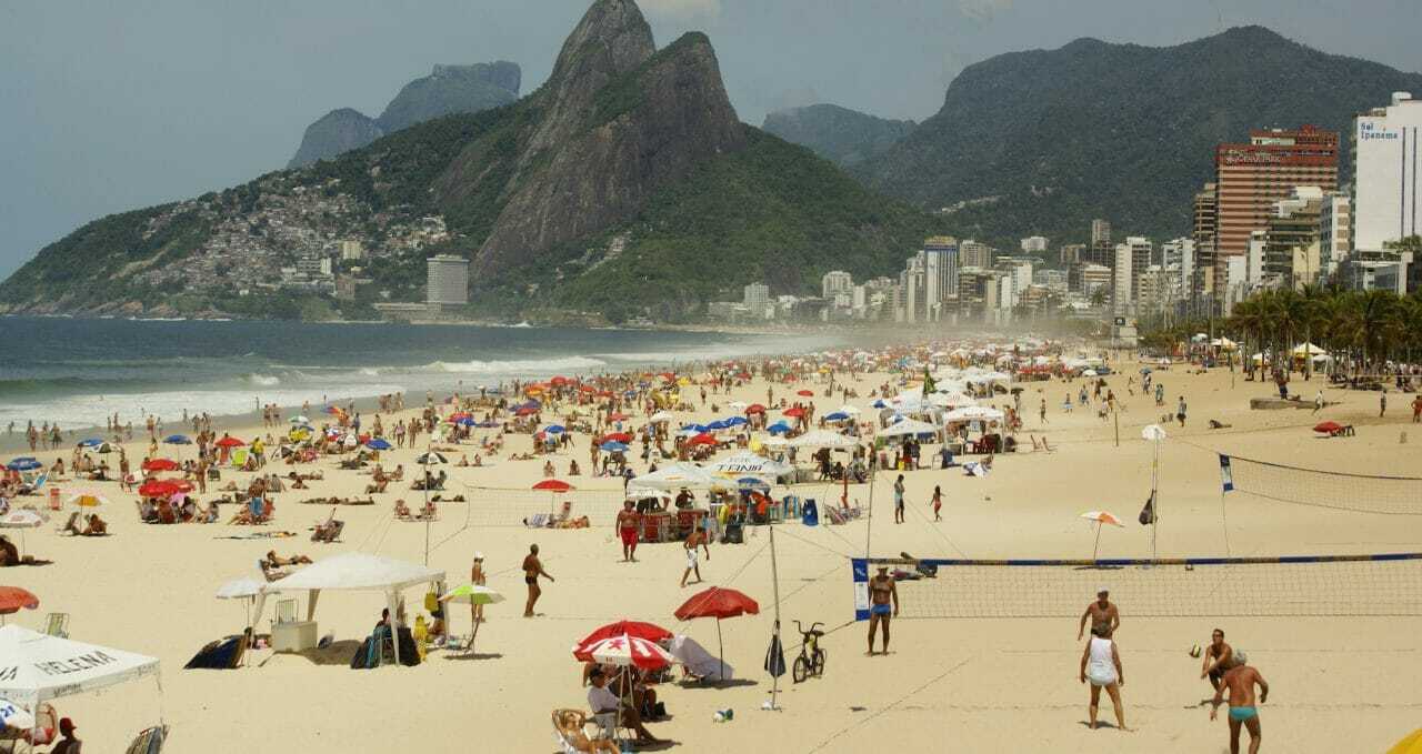 Ipanema beach Rio de Janeiro Brazil