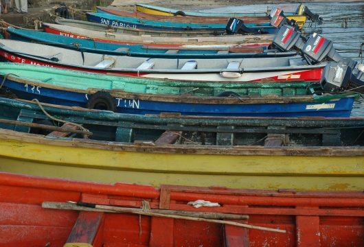 fishing boats easter island