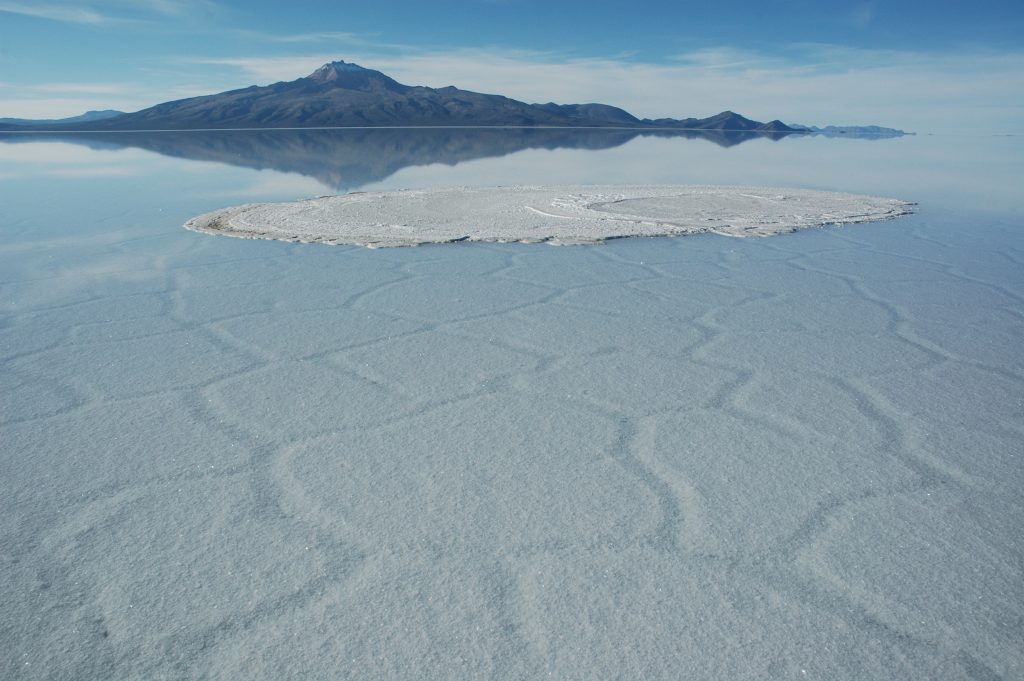 salar-with reflection-Bolivia