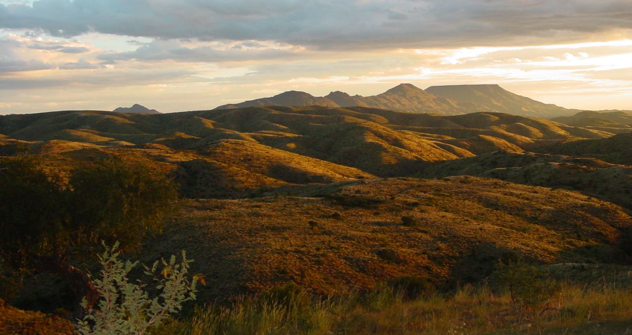 Sunset Gamsberg Pass Namibia