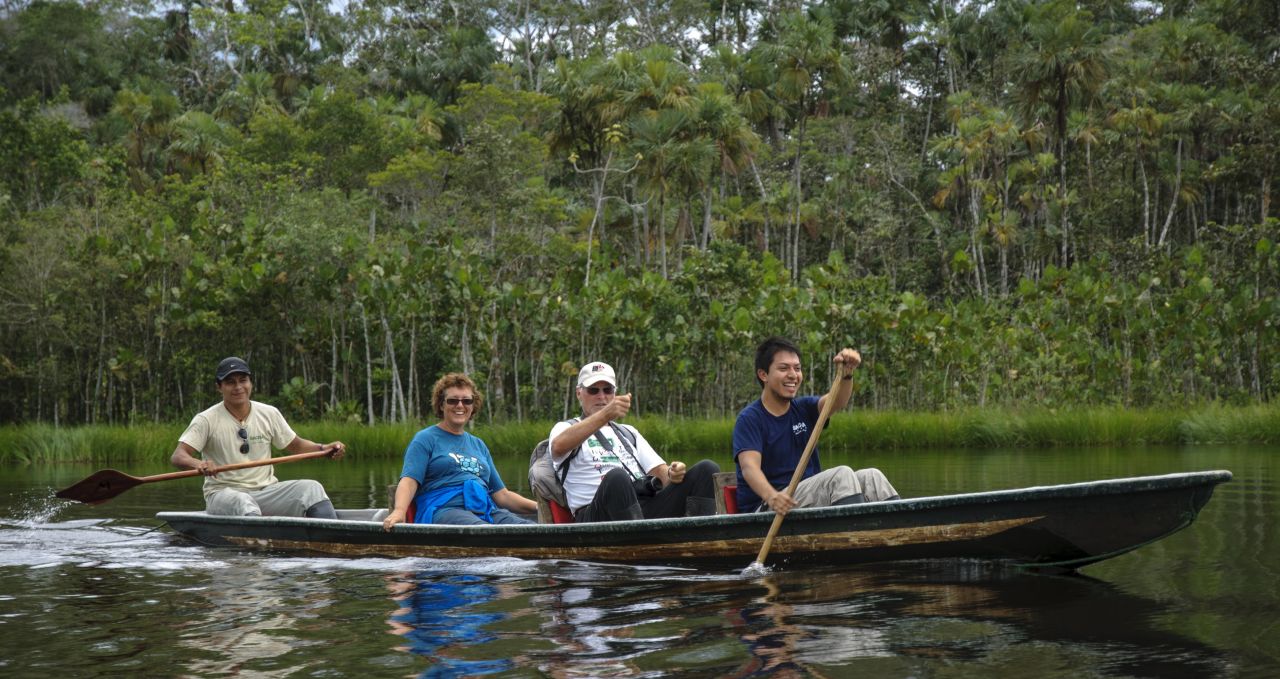 Kayak Sacha Lodge Ecuador