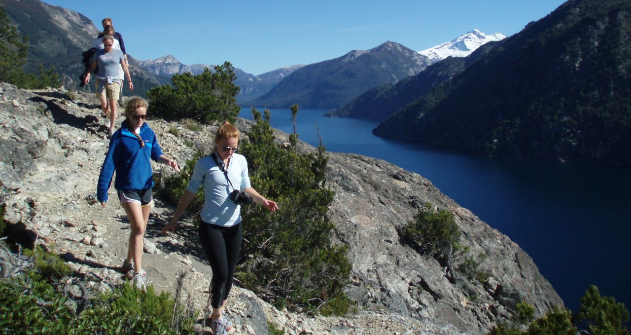 Hiking Bella Vista, Bariloche, Argentina