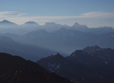 andes cerro plomo Chile