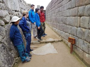 On the Machu Picchu tour after the Inca Trail, Peru