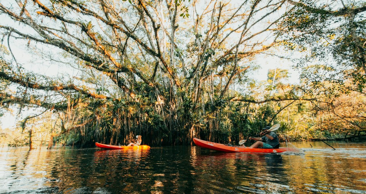 Kapawi kayak, Kapawi Eco-Lodge, Ecuador