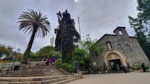 Sanctuary and Statue of the Virgin Mary, San Cristobal Hill, Santiago, Chile