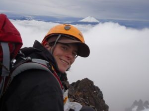 Kat on Cotopaxi