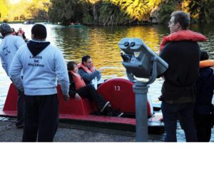 Pedalo, Parque Tres de Febrero, Buenos Aires,