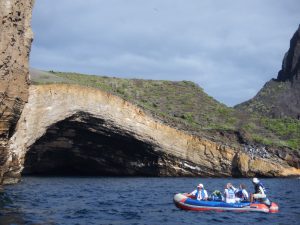 Cave Punta Vicente Roca Isabela Galapagos